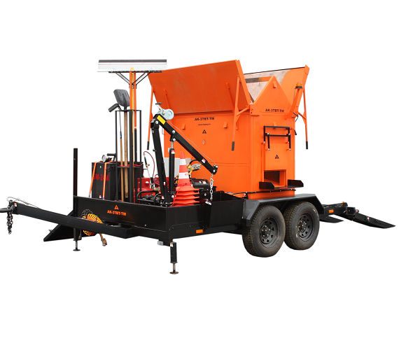 Дорожный автономный комплекс для ямочного ремонта на прицепе AK-3ТВТ-ТМ